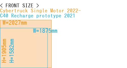 #Cybertruck Single Motor 2022- + C40 Recharge prototype 2021